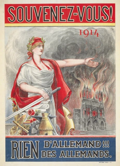 E. Lemielle - Souvenez-vous! 1914