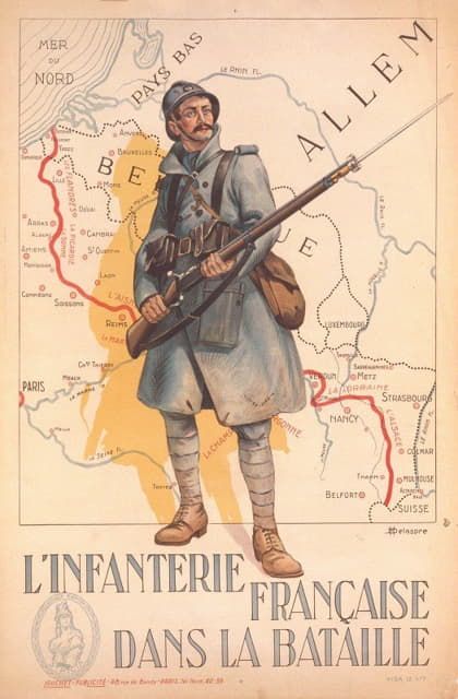 H. Delaspre - L’infanterie française dans la bataille