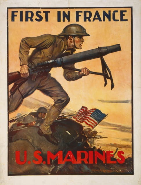 John A. Coughlin - First in France–U.S. Marines