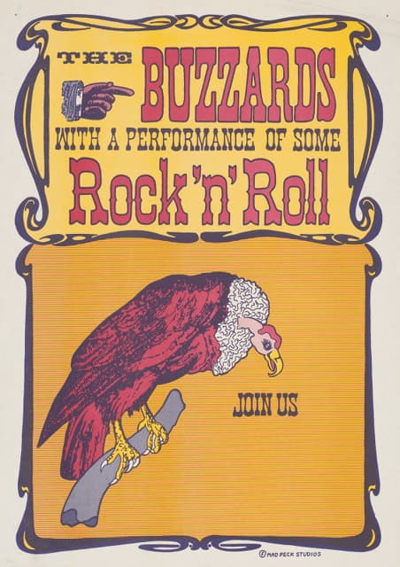 Mad Peck Studios - The buzzards with a performance of some rock’n’roll