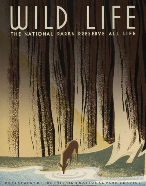 Frank S. Nicholson - Wild life The national parks preserve all life