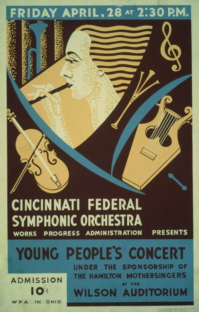 Joseph Byron Egan - Cincinnati Federal Symphonic Orchestra at Wilson Auditorium