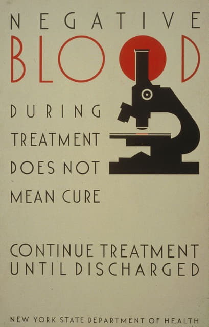Leslie Bryan Burroughs - Negative blood during treatment does not mean cure Continue treatment until discharged