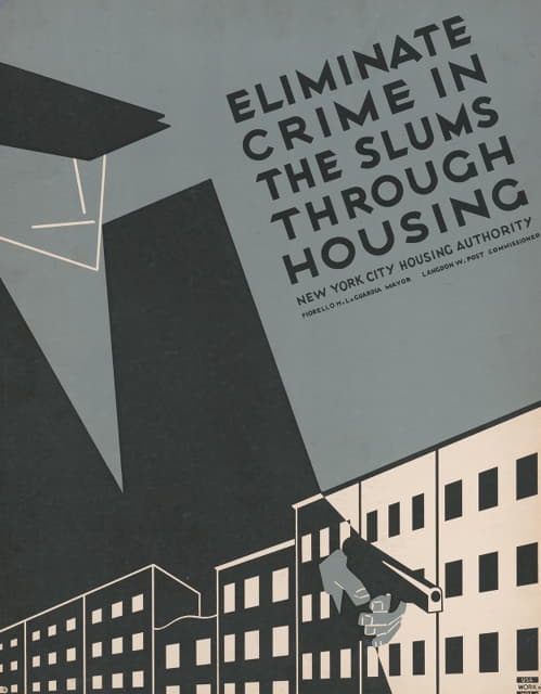 Anonymous - Eliminate crime in the slums through housing