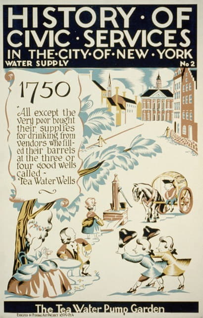 Vera Bock - History of civic services in the city of New York Water supply No. 2