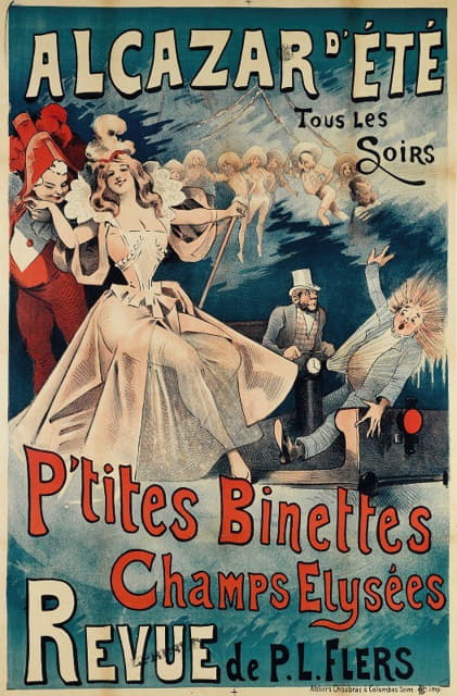 Alfred Choubrac - P’tites Binettes,Champs Elysées