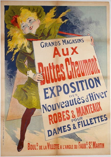 Jules Chéret - Aux Buttes Chaumont