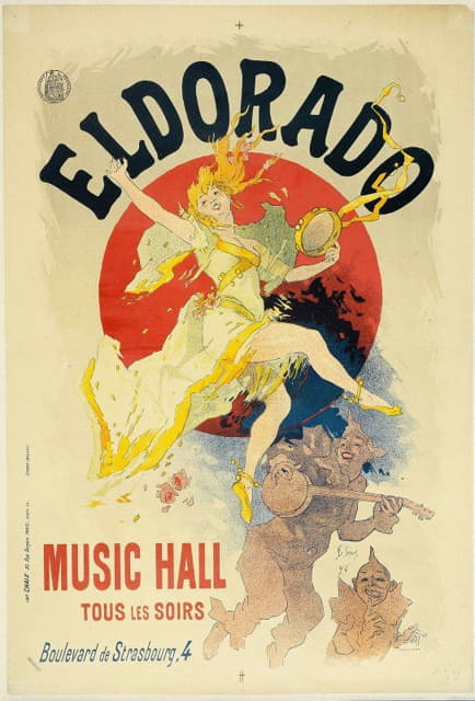 Jules Chéret - Eldorado, Music Hall