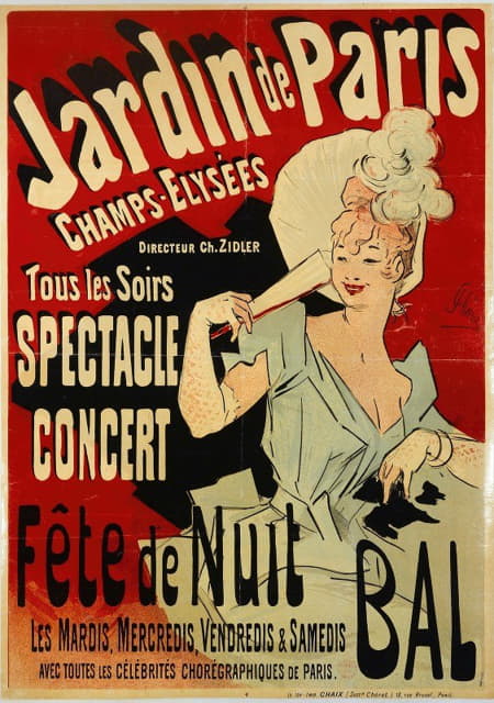 Jules Chéret - Tous Les Soirs Spectacle Concert