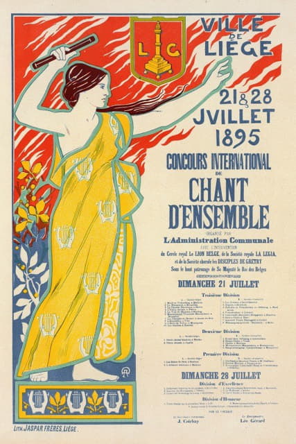 Auguste Donnay - Concours International De Chant D’ensemble