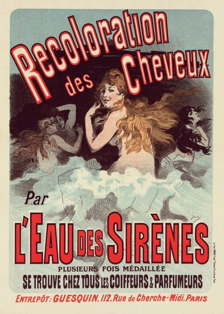 Jules Chéret - Eau De Sirènes