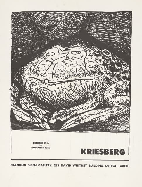 Irving Kriesberg - Kriesberg, October 19th to November 12th