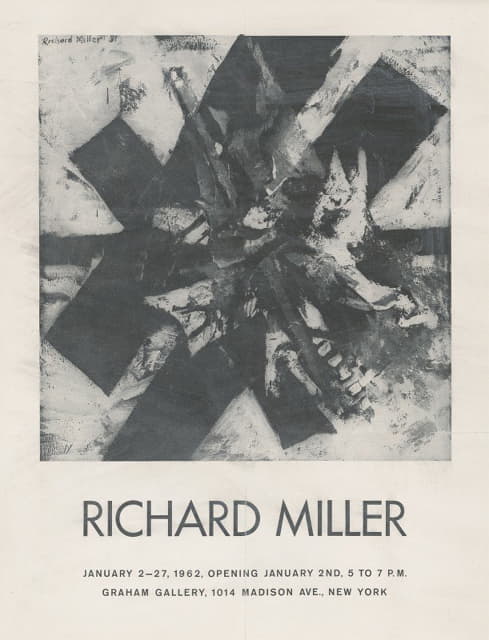 Richard Kidwell Miller - Richard Miller, January 2-27