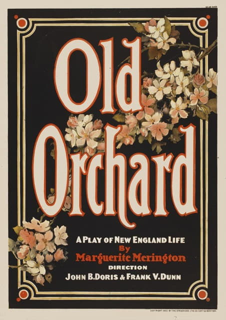 Strobridge and Co - Old orchard a play of New England life
