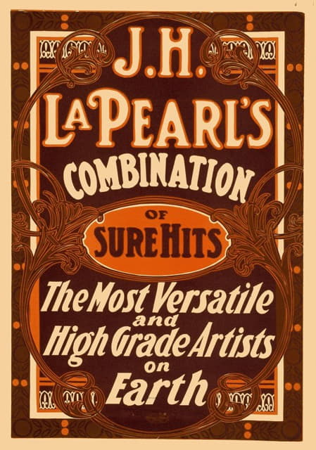 U.S. Printing Co. - J.H. La Pearl’s combination of sure hits