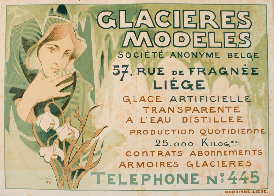 Auguste Donnay - Glacieres Modeles