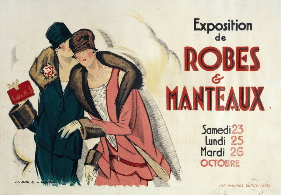 Luc Marc - Exposition De Robes And Manteaux