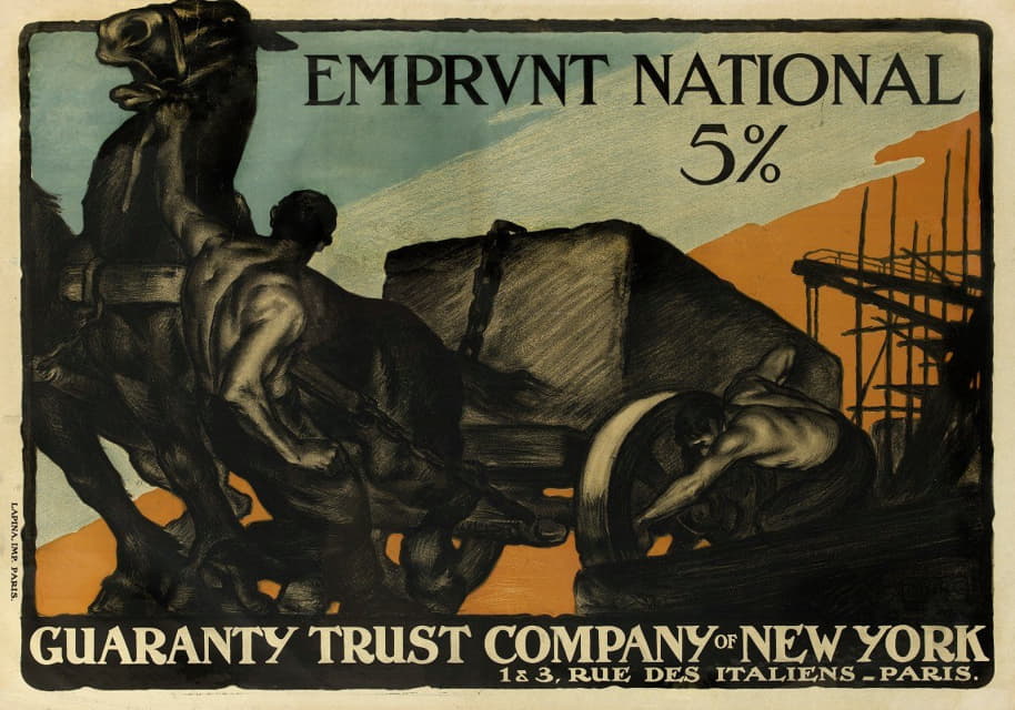 纽约Emprunt国家5%担保信托