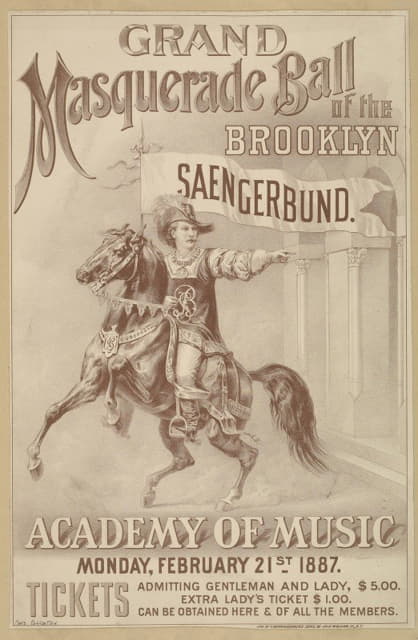 Anonymous - Grand Masquerade Ball Of The Brooklyn Saengerbund