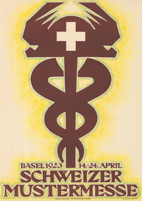 Robert Stöcklin - Schweizer Mustermesse, Basel 1923, 14.–24. April