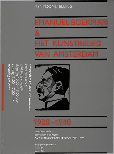 伊曼纽尔·博克曼与阿姆斯特丹的艺术政策