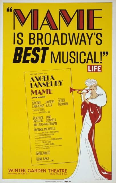 梅姆是百老汇最好的音乐剧
