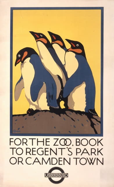 Charles Paine - For the zoo, book to Regent’s Park or Camden Town