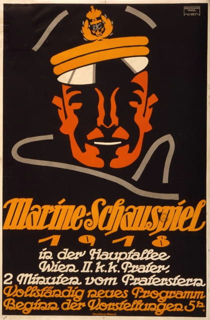 Franz Griessler - Marine-schauspiel 1918 … vollständig neues Programm