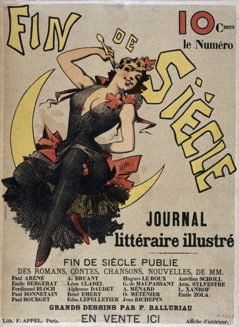 Alfred Choubrac - Fin De Siecle Journal Littéraire Illustré