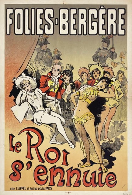 Alfred Choubrac - Folies-Bergere Le Roi S’ennuie