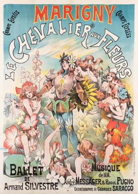 Alfred Choubrac - Le Chevalier Aux Fleurs