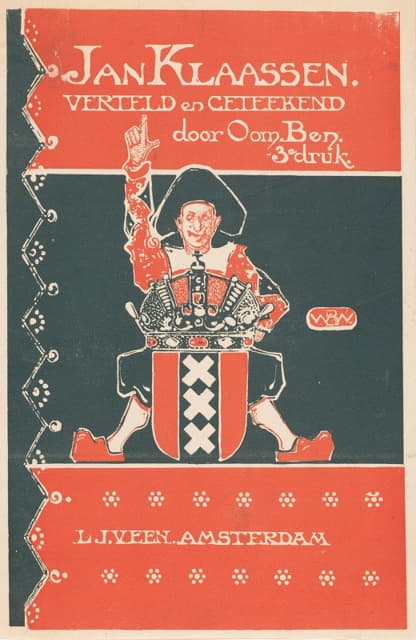 Anonymous - Bandontwerp voor; Oom Ben, Jan Klaassen, 1913