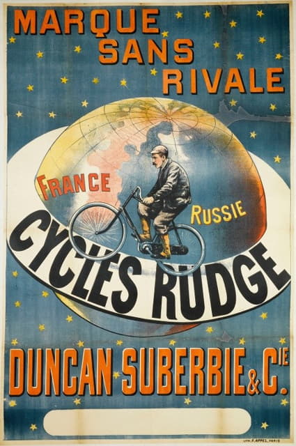 Anonymous - Marque Sans Rivale France Russie Cycles Rudge
