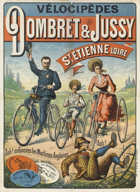 Anonymous - Velocipedes Dombret And Jussy St. Etienne Loire