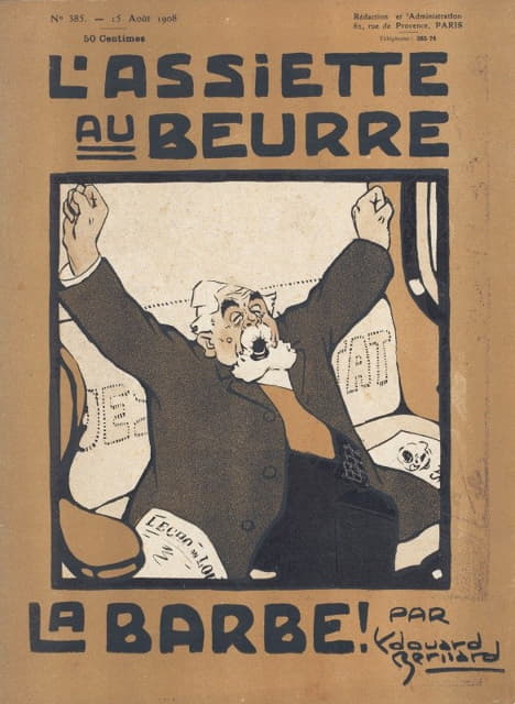 diverse vervaardigers - Exemplaar van het tijdschrift ‘L’Assiette au Beurre’, No. 385, 15 augustus 1908