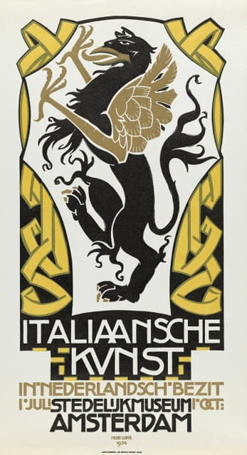 荷兰拥有的意大利艺术品。1934年7月1日至10月1日。城市博物馆