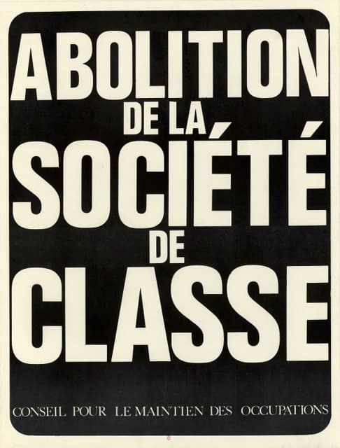 Anonymous - Abolition de la société de classe