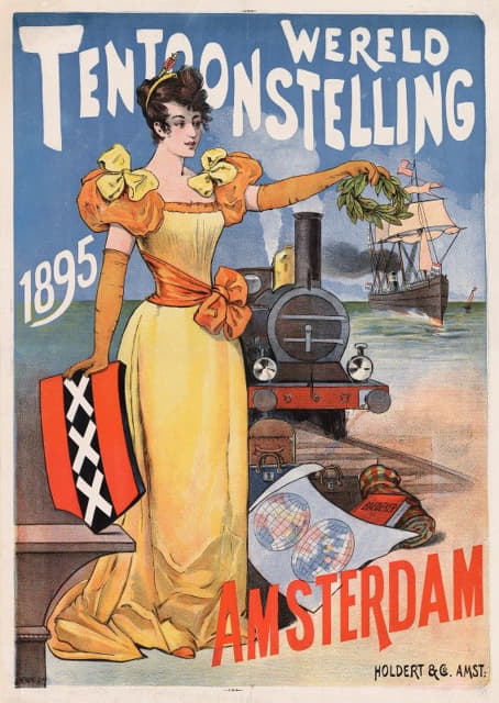 Anonymous - Wereld Tentonnstelling 1895 – Amsterdam