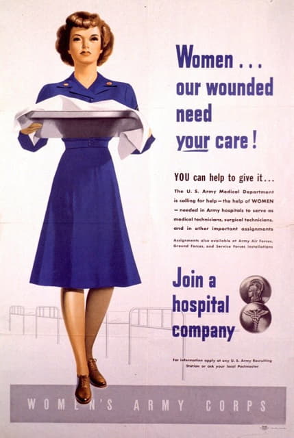 Anonymous - Women, our wounded need your care!