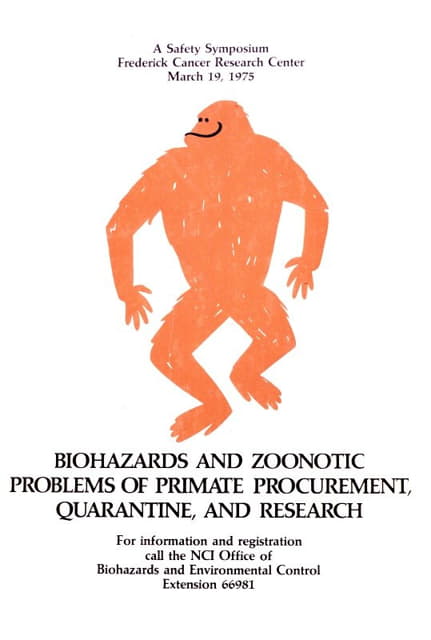 National Institutes of Health - Biohazards and zoonotic problems of primate procurement, quarantine, and research