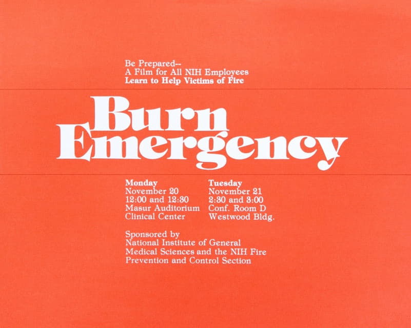 National Institutes of Health - Burn emergency