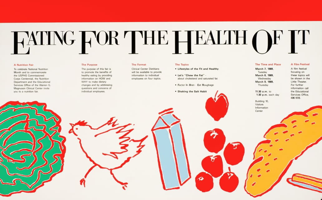 National Institutes of Health - Eating for the health of it