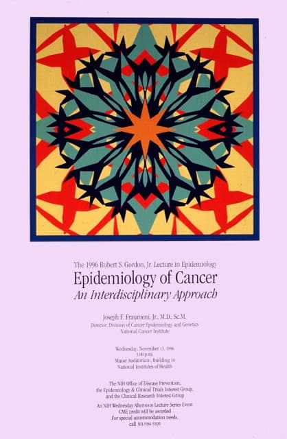 癌症流行病学：一种跨学科方法