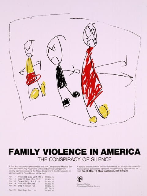 美国的家庭暴力；沉默的阴谋