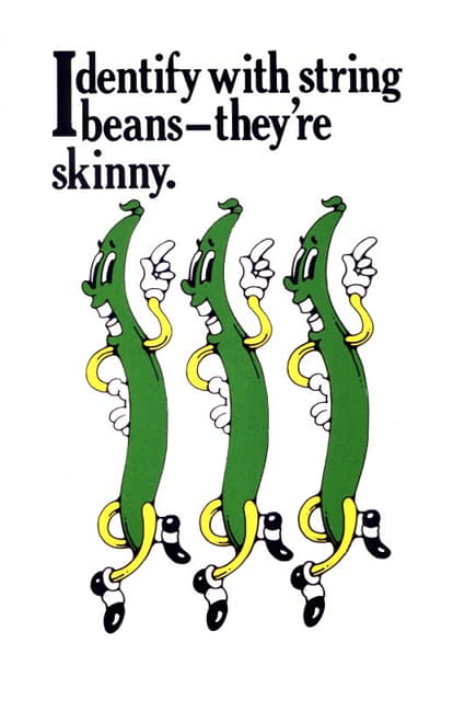 National Institutes of Health - Identify with string beans- they’re skinny