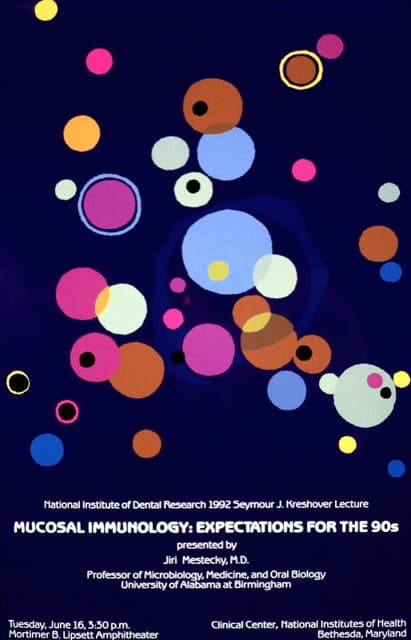 National Institutes of Health - Mucosal immunology; expectations for the 90s