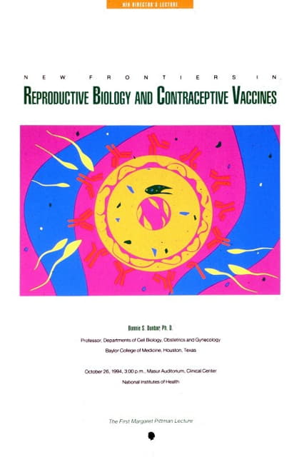 生殖生物学和避孕疫苗的新前沿