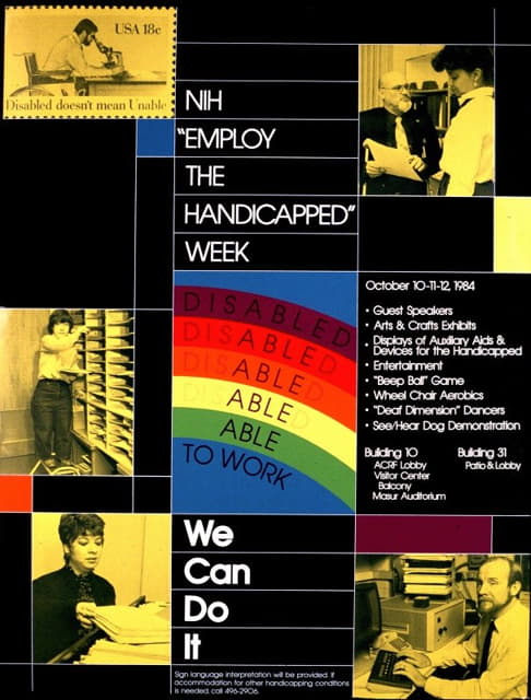 National Institutes of Health - NIH ‘Employ the Handicapped’ Week