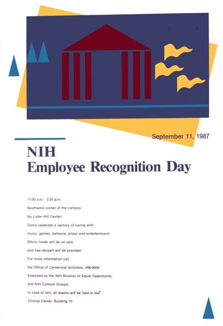 National Institutes of Health - NIH Employee Recognition Day
