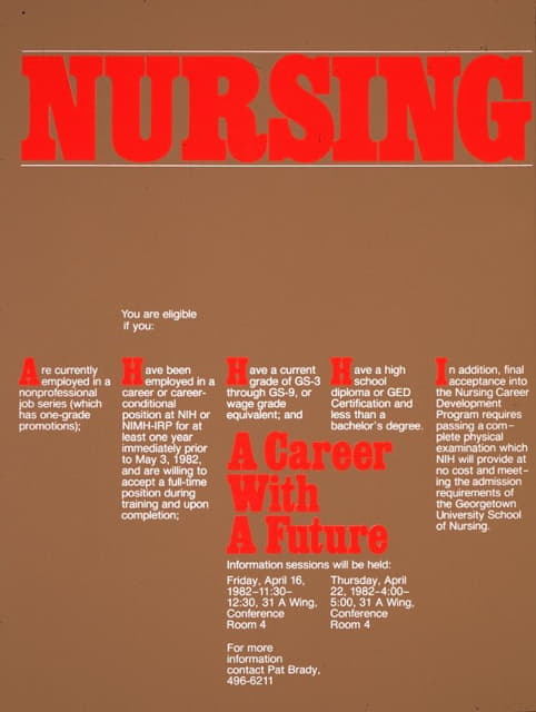 National Institutes of Health - Nursing